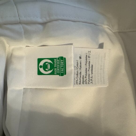 J Crew Factory white Kelsey flare pant - Picture 4 of 7